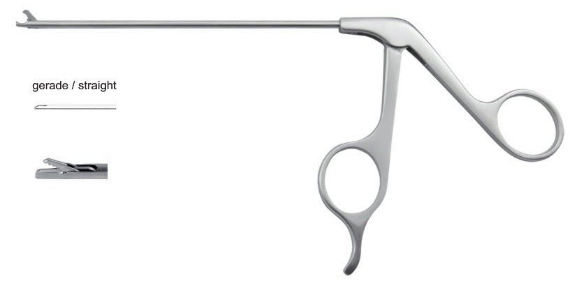EC-370-3002, Scissor Punch 5.0 x 0.8 mm, Ø 3.5mm, straight