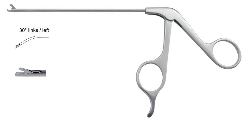 EC-370-3023, Scissor Punch 5.0 x 0.8 mm, Ø 3.5mm, 30° left