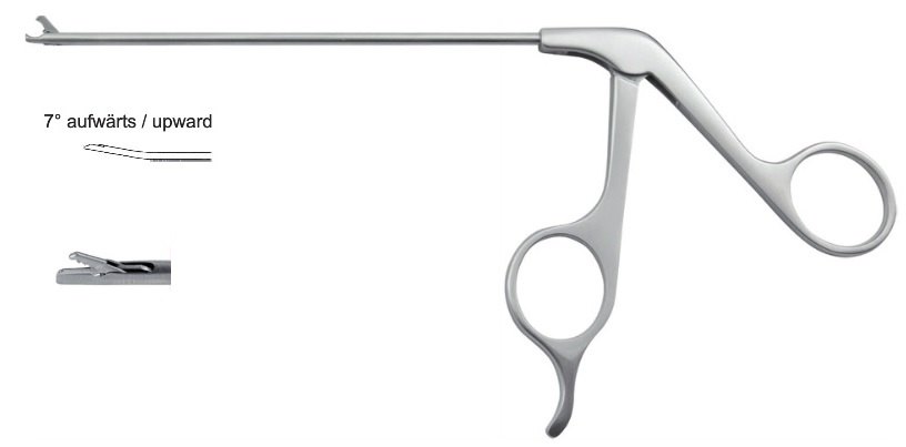EC-370-3053, Scissor Punch 5.0 x 0.8 mm, Ø 3.5mm, 7° upward