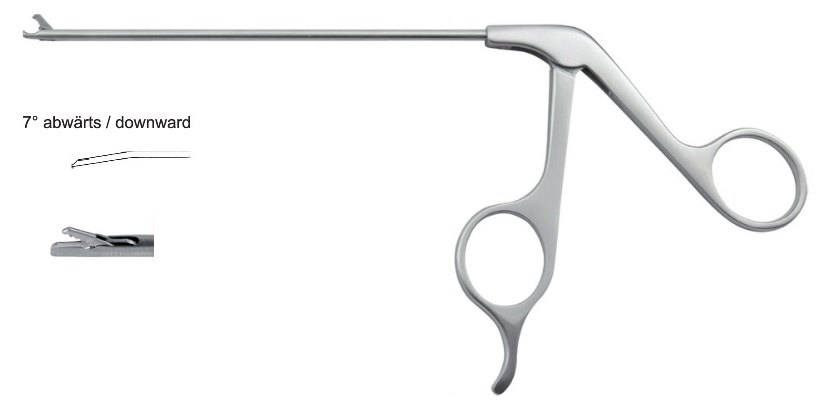 EC-370-3063, Scissor Punch 5.0 x 0.8 mm, Ø 3.5mm, 7° downward