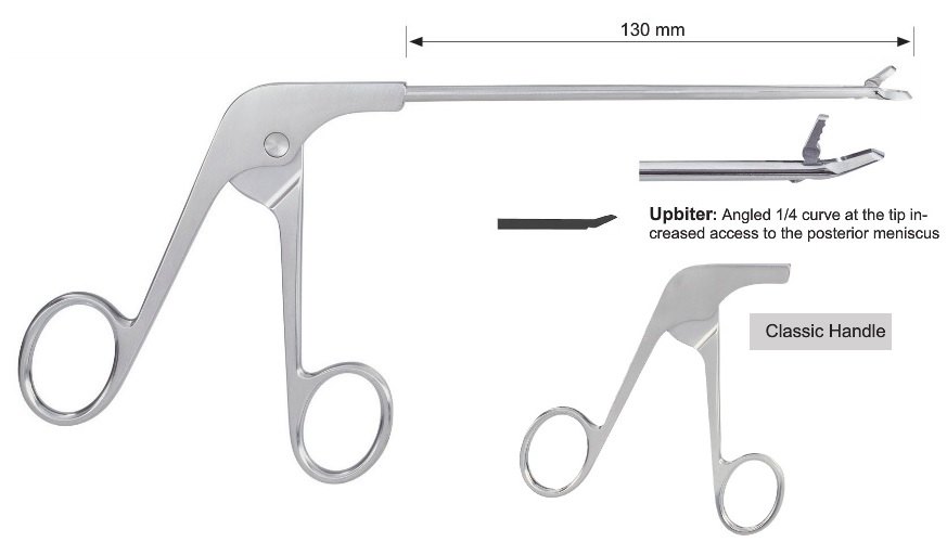 EC-371-1003S, Basket punch, Duckbill, upbiter, small, Tip profile 2.52 mm, Bite width 2.5 mm, Tip width 4.15 mm, Classic handle