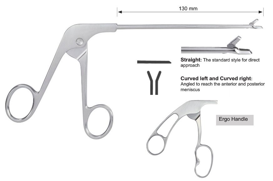 EC-371-2002, Basket punch, Duckbill, straight, medium, curved right, Tip profile 2.52 mm, Bite width 3.20 mm, Tip width 5.05 mm, Ergo handle