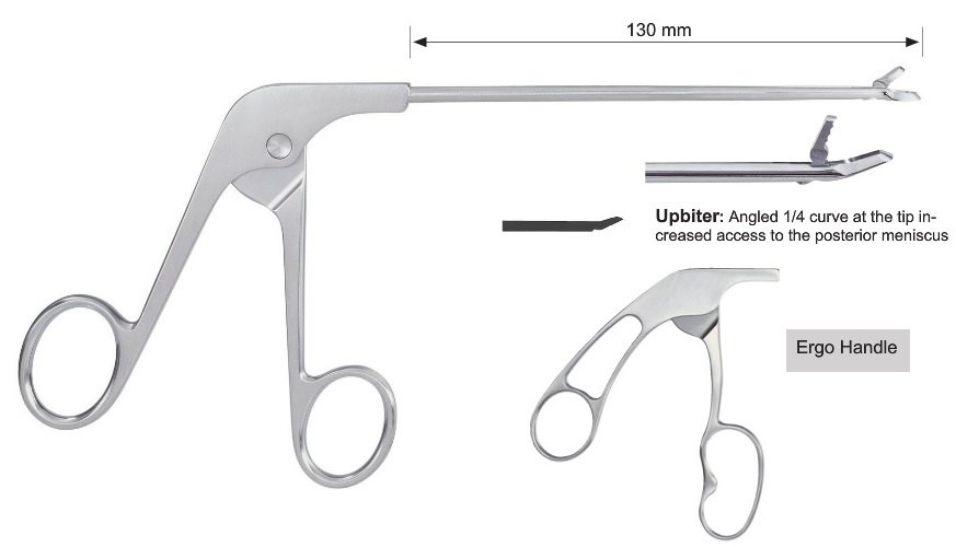 EC-371-2003L, Basket punch, Duckbill, upbiter, large, Tip profile 2.52 mm, Bite width 4.50 mm, Tip width 6.15 mm, Ergo handle