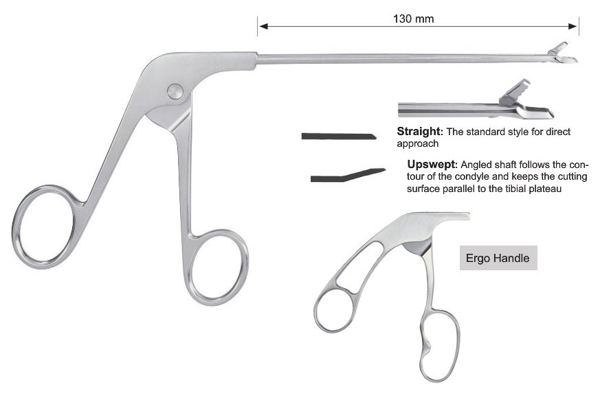 EC-371-2006, Basket punch, Duckbill, straight, medium, upswept, Tip profile 2.52 mm, Bite width 3.20 mm, Tip width 5.05 mm, Ergo handle