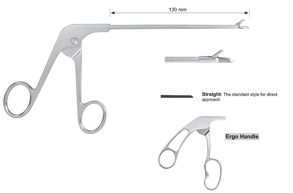 EC-371-2020, Basket punch, Slim styles, straight, Tip profile 1.9 mm, Bite width 1.67 mm, Tip width 2.89 mm, ergo handle