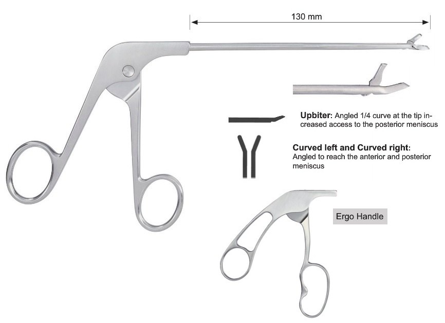 EC-371-2024, Basket punch, Slim styles, upbiter, curved left, Tip profile 1.9 mm, Bite width 1.67 mm, Tip width 2.89 mm, ergo handle