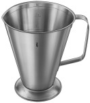 AE-JG518R, MEASURING CUP, WITH FOOT, GRADUATED, 1.0L