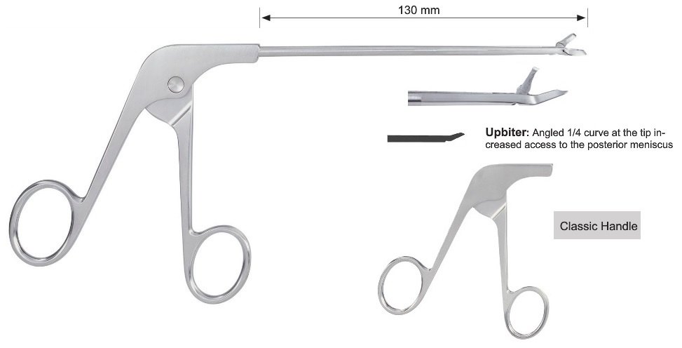 EC-371-1043, Basket Punch, Meniscal elevator, 1.3mm, upbiter, classic handle
