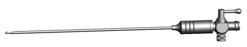 EC-233-01-100, VERESS insufflation cannula, Ø 2.7mm, A = 100mm, Laparoscopy