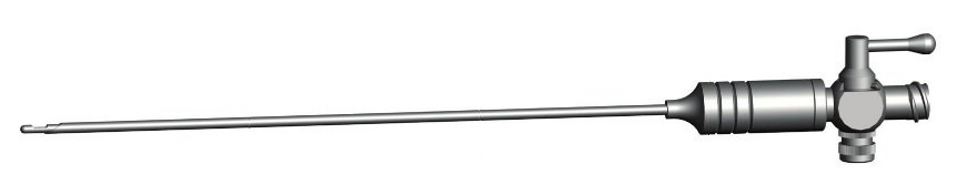 EC-233-01-120, VERESS insufflation cannula, Ø 2.7mm, A = 120mm, Laparoscopy