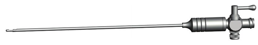 EC-233-02-150, VERESS insufflation cannula, Ø 2mm, A = 150mm, Laparoscopy