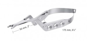 AE-FE580K, PHYNOX YASARGIL CLIP APPLIER, FOR PHYNOX STANDARD CLIPS, 50MM, LENGTH 175MM