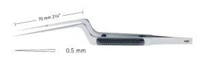 AE-FM150R, SENSATION MICRO FORCEP 0.5MM, STRAIGHT, WORKING LENG 70MM, TOTAL LENGTH 190MM