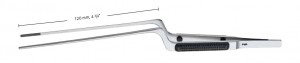 AE-FM158R, Bayonet grasping forceps, straight tip, Total length 240 mm, Working length 120 mm