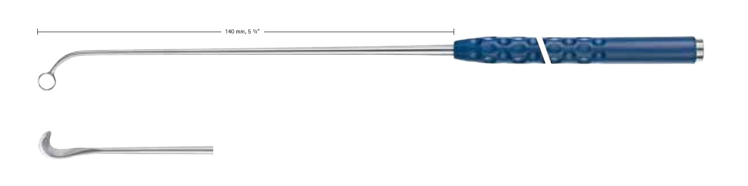 AE-FA033R, TREND – Enucleator HARDY, right cutting, Working length: 140 mm, 5 1⁄2”, Total length: 265 mm, 10 1⁄2”