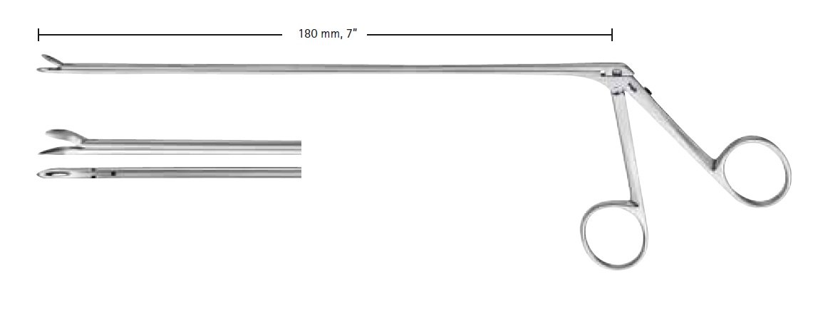 AE-FA069R, Micro Forceps, straight, working length 180mm