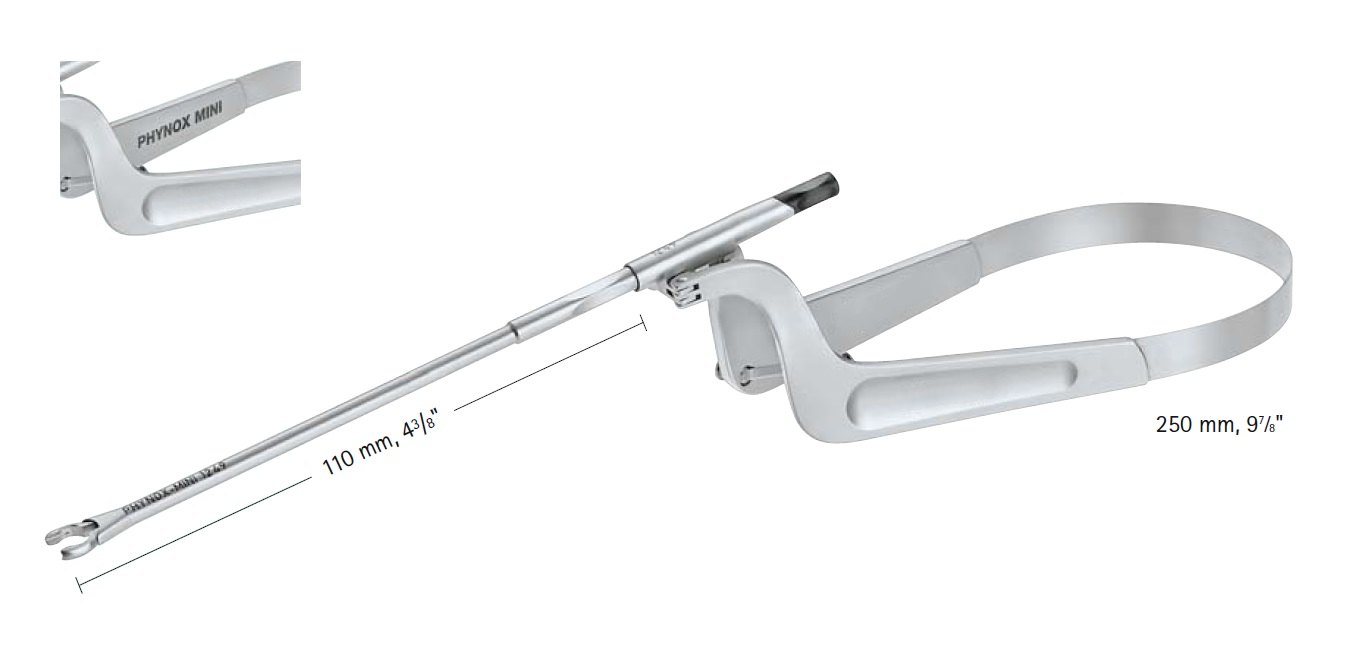 AE-FE491K, PHYNOX XS CLIP APPLIER, FOR PHYNOX MINI CLIPS, 110MM, 250MM