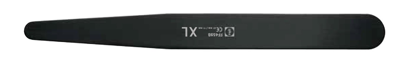 AE-FF459B, NOIR® Brain Spatulas, NOIR® (NO Irritating Reflections), Size: XL: 21/11mm, Length 200 mm, 8”