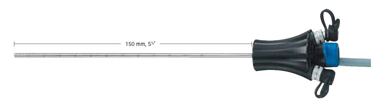 AE-PF010A, Paediscope, Endoscope shaft with integrated optical fibres, 30.000 pixel fiber optic Fibres integrated, rigid shaft, 3.0 mm outer diameter, working length 150mm