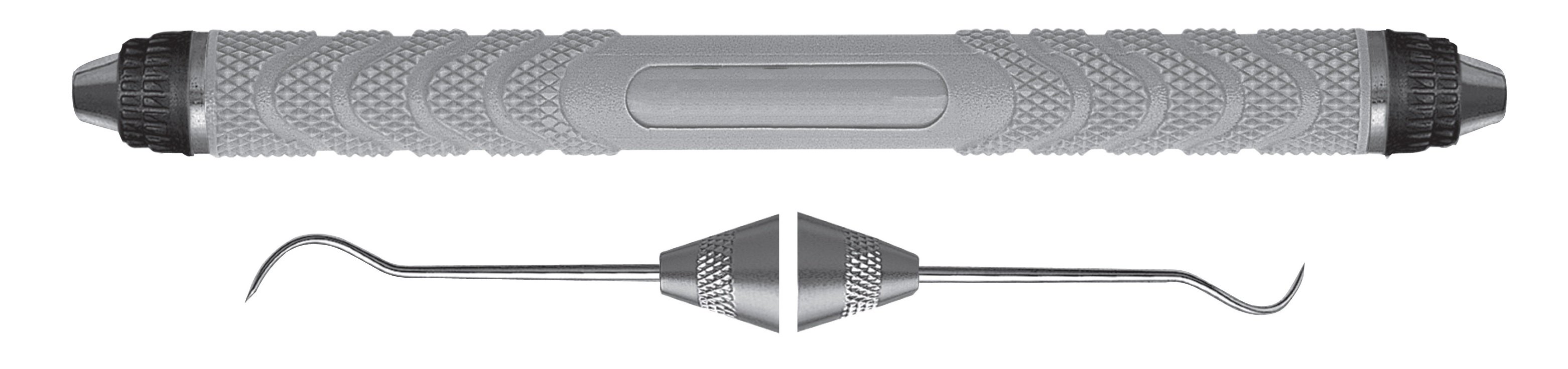 HF-EXD3ES6-8, Explorers #3ES, Handle Resin Eight, Double Ended