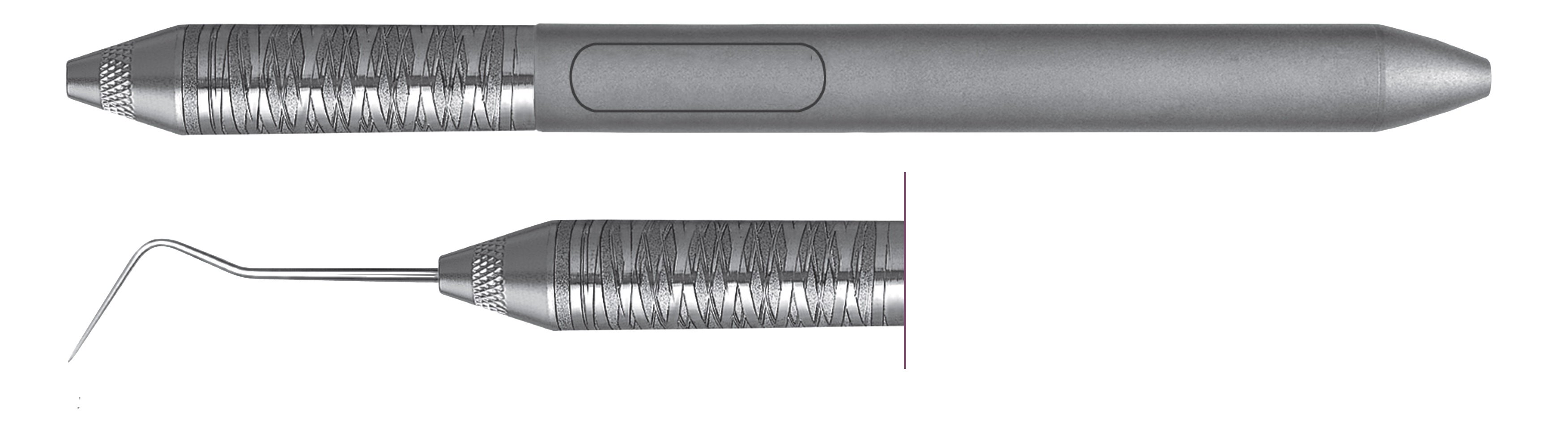 HF-EXS96-6, Explorers #9, Handle Satin Steel, Aluminum Titanium Nitride (AlTiN) coating, Single End