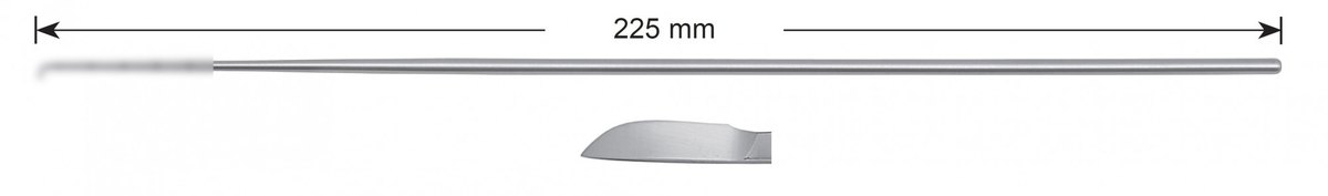 LW-49-0473, Scalpel knife, Stems alone, length 225 mm